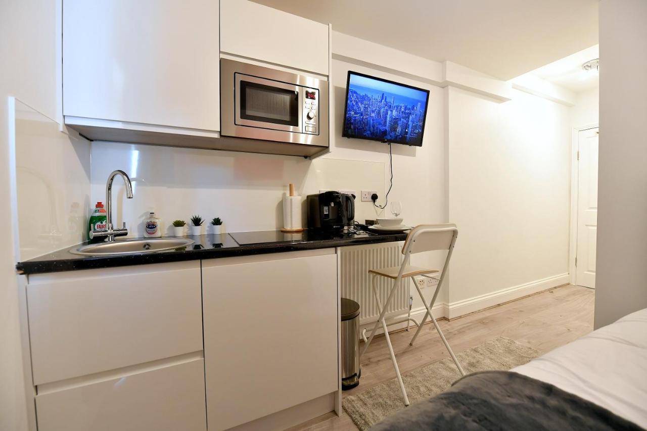 Central London Luxury Studios Fulham Close To Underground Newly Refurbished Londres Exterior foto