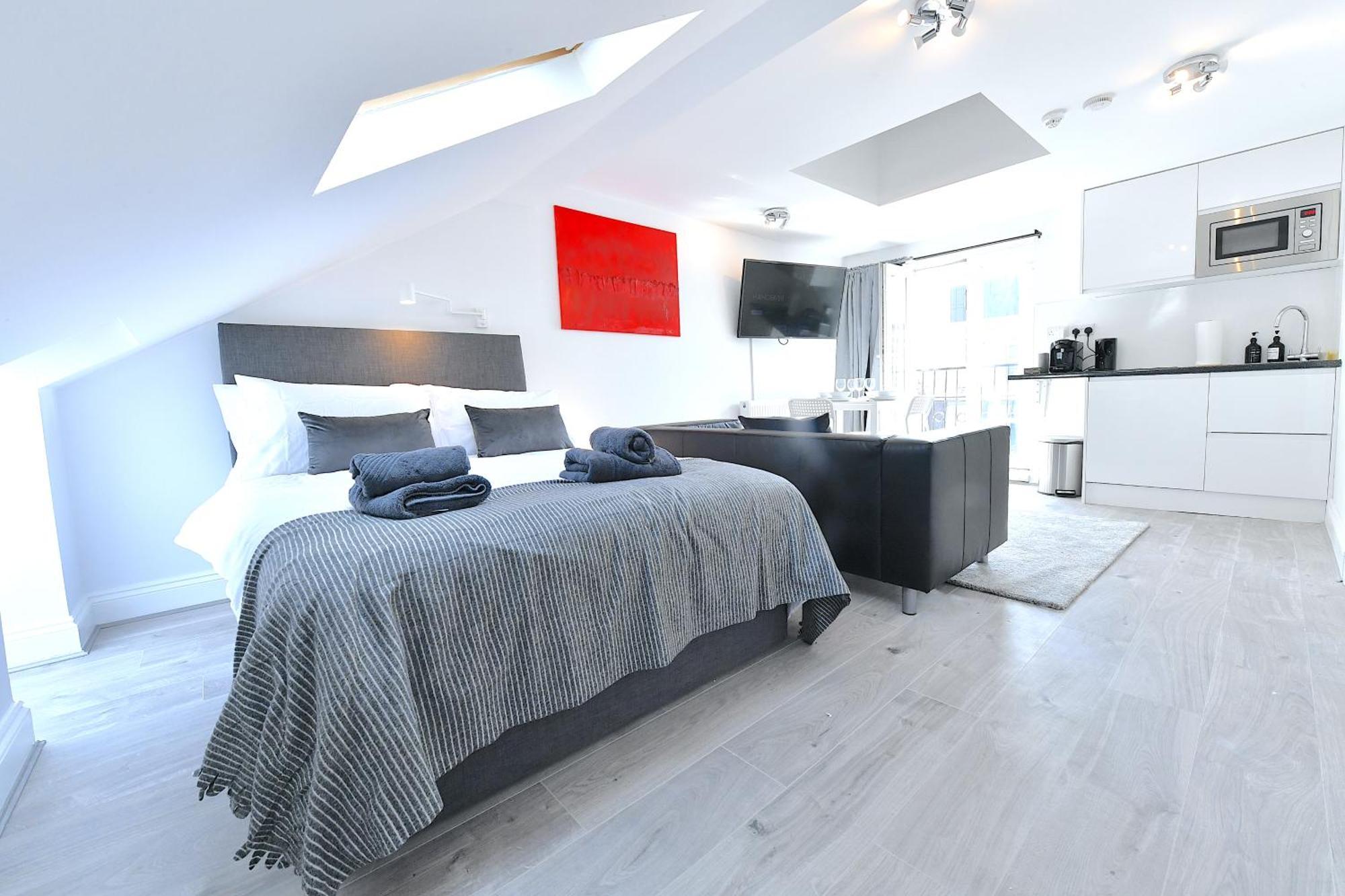 Central London Luxury Studios Fulham Close To Underground Newly Refurbished Londres Exterior foto