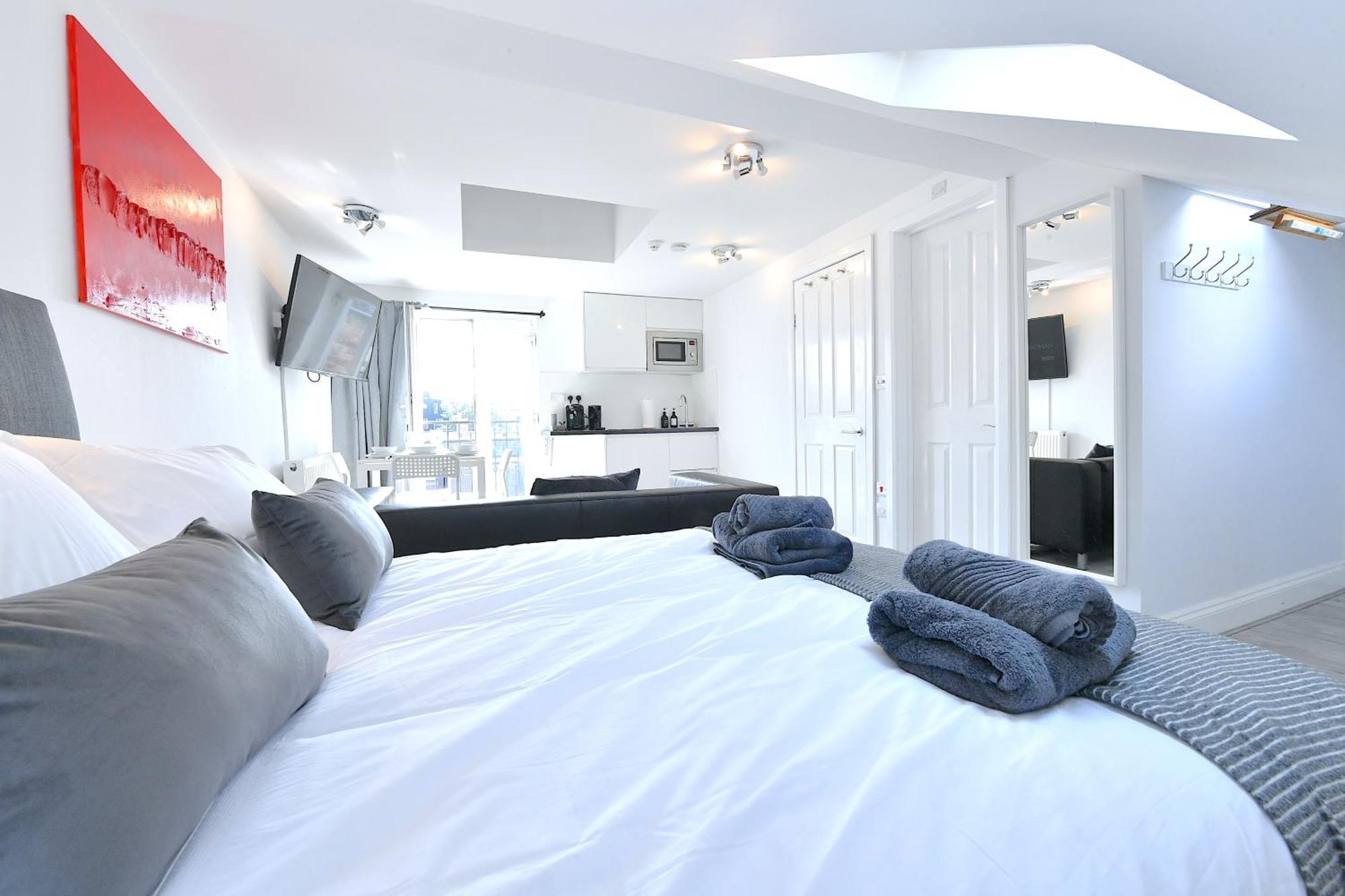 Central London Luxury Studios Fulham Close To Underground Newly Refurbished Londres Exterior foto