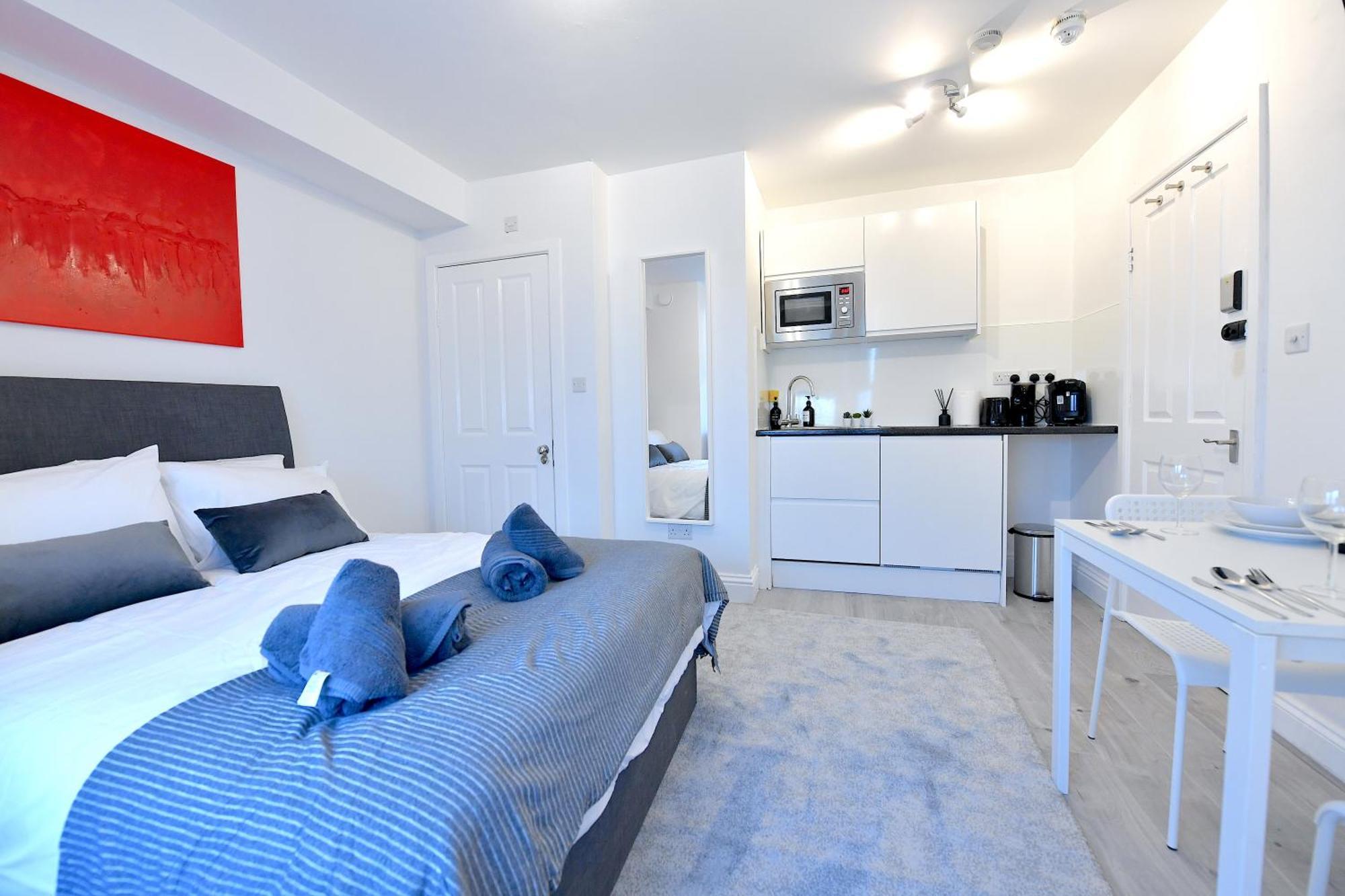 Central London Luxury Studios Fulham Close To Underground Newly Refurbished Londres Exterior foto