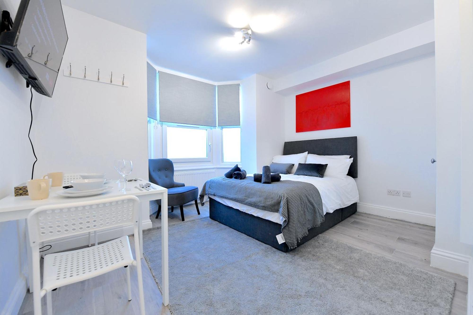 Central London Luxury Studios Fulham Close To Underground Newly Refurbished Londres Exterior foto