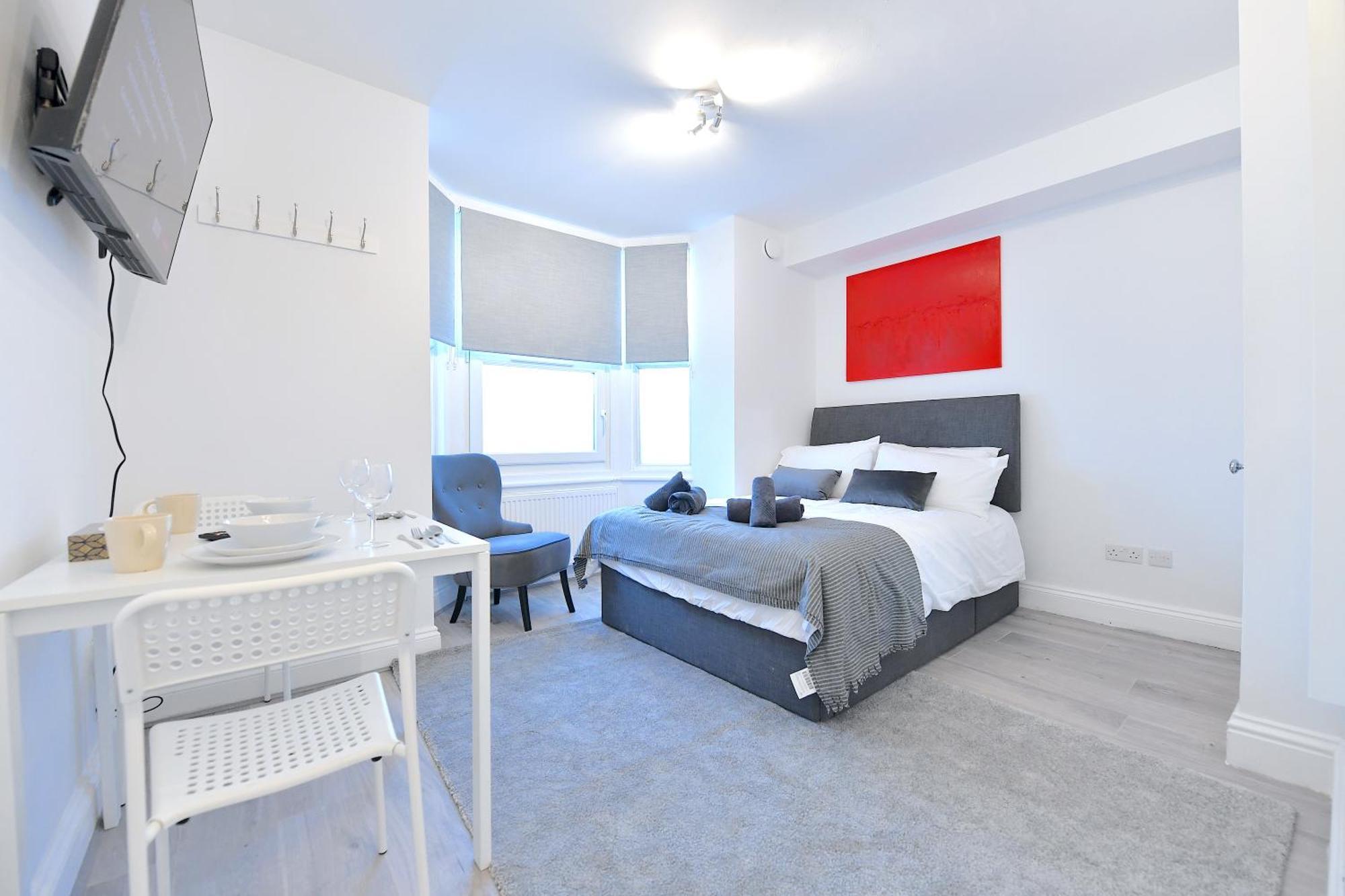 Central London Luxury Studios Fulham Close To Underground Newly Refurbished Londres Exterior foto