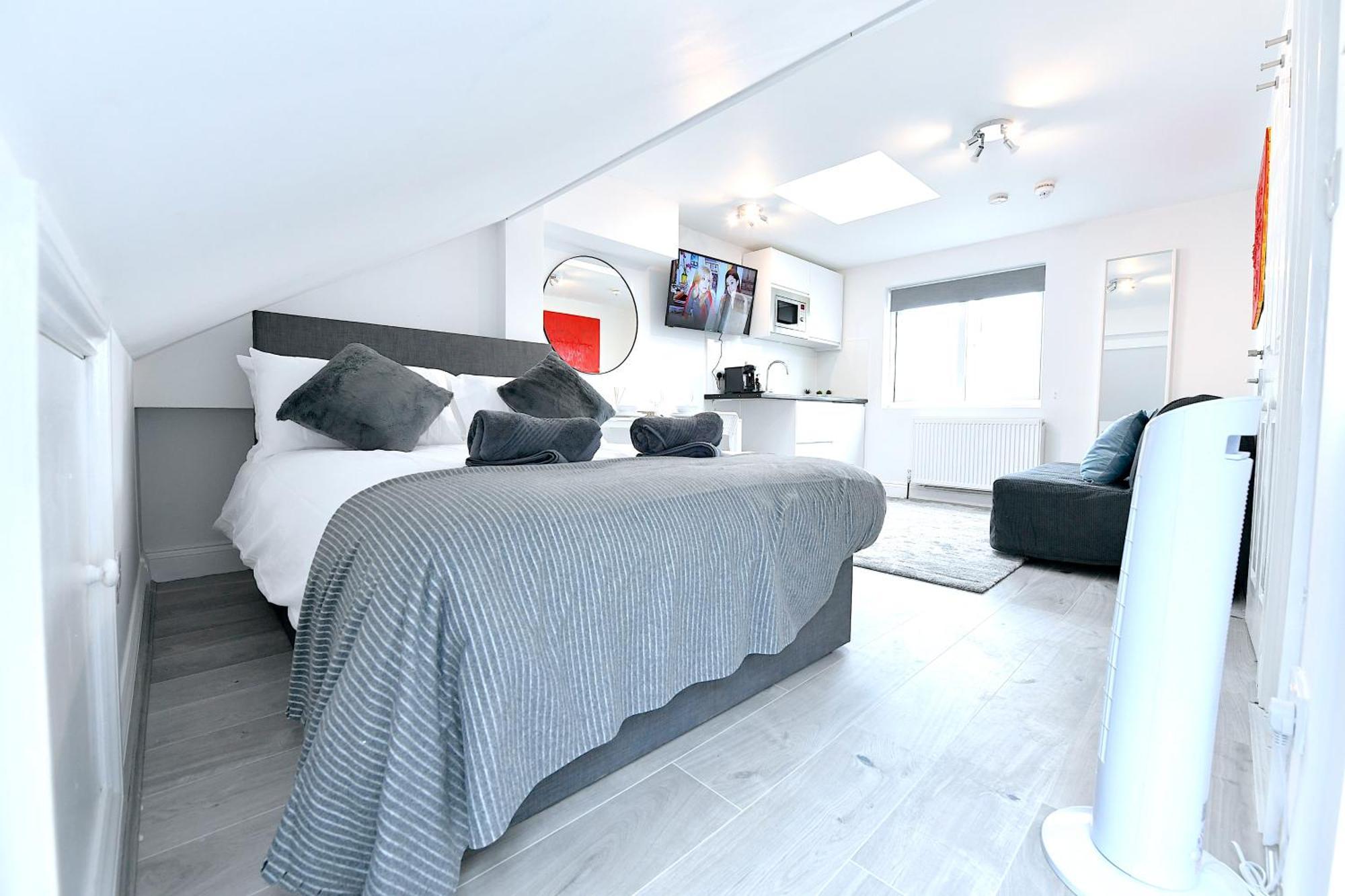 Central London Luxury Studios Fulham Close To Underground Newly Refurbished Londres Exterior foto