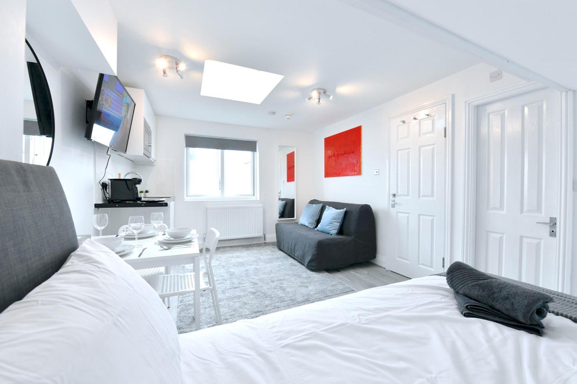 Central London Luxury Studios Fulham Close To Underground Newly Refurbished Londres Exterior foto