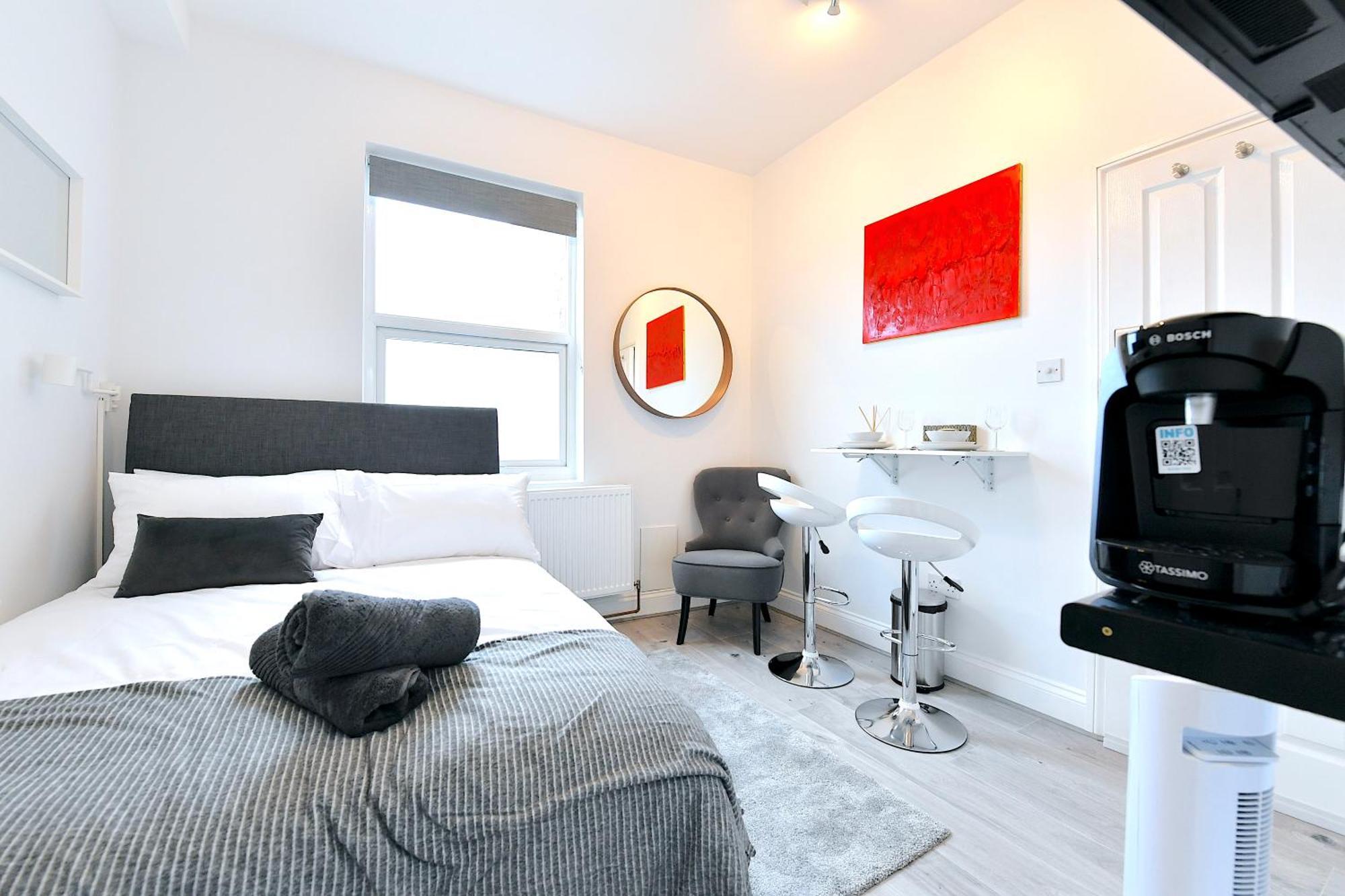 Central London Luxury Studios Fulham Close To Underground Newly Refurbished Londres Exterior foto