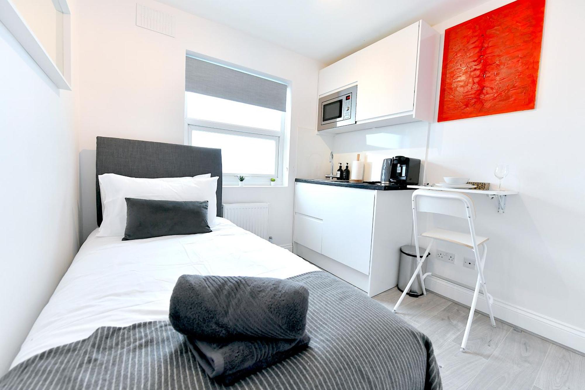Central London Luxury Studios Fulham Close To Underground Newly Refurbished Londres Exterior foto
