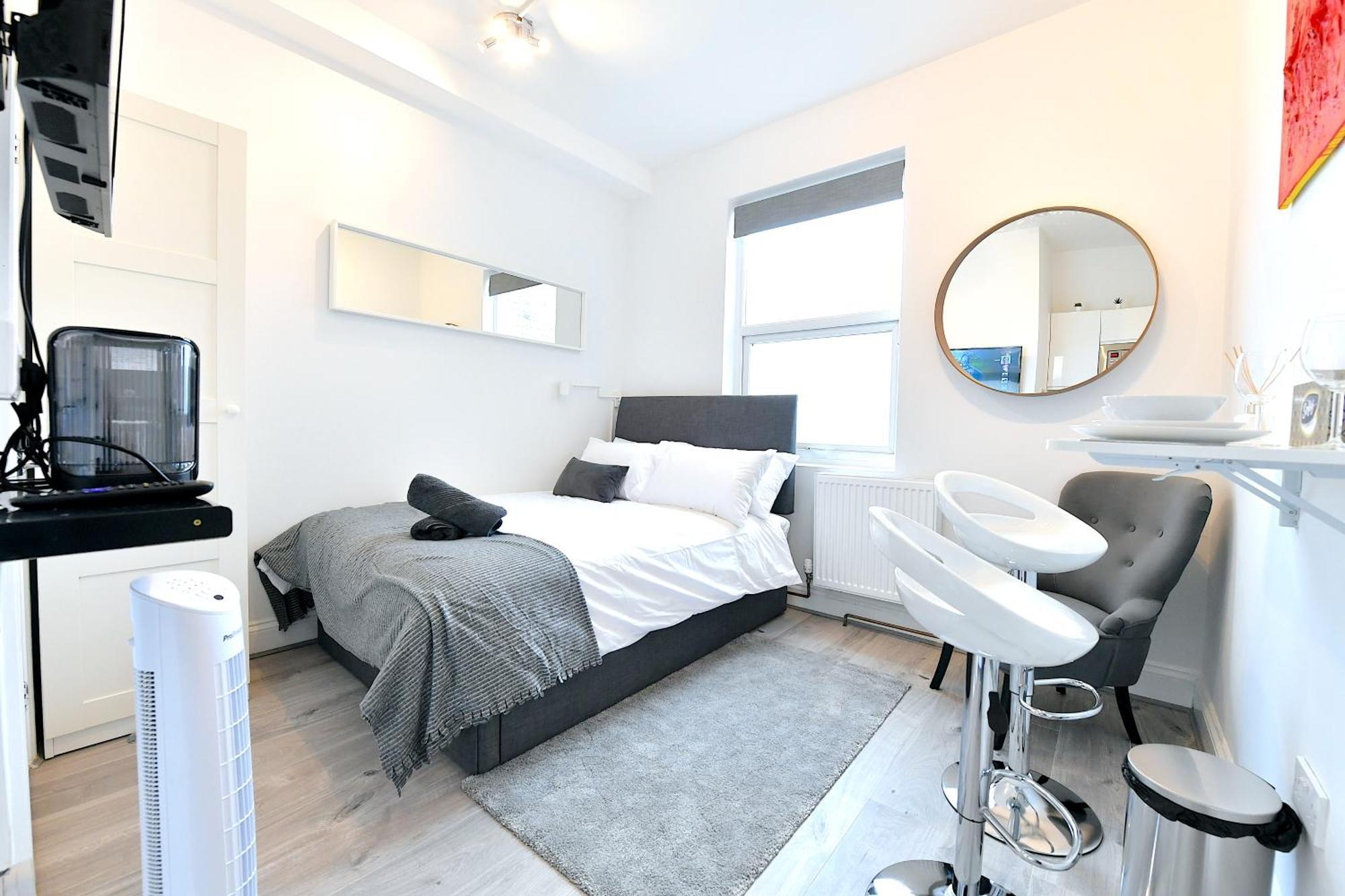 Central London Luxury Studios Fulham Close To Underground Newly Refurbished Londres Exterior foto